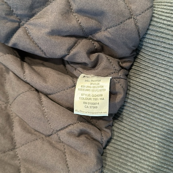 Women’s Ben Sherman Aviator Jacket, size S in gray - Picture 5 of 9
